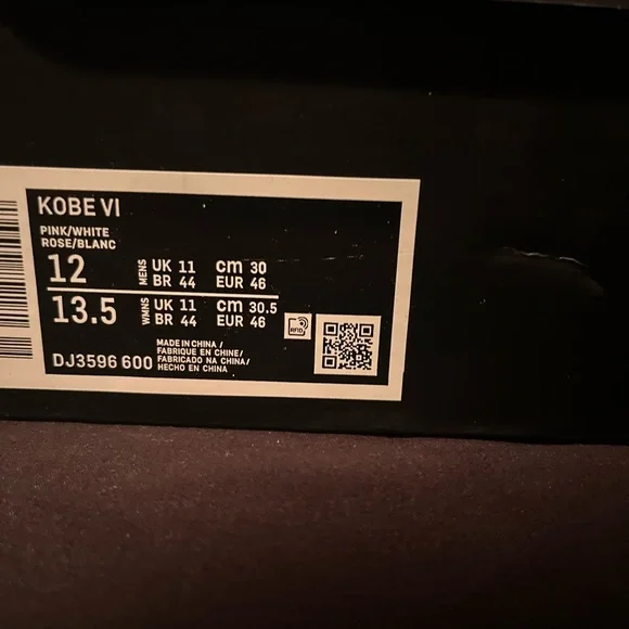 Kobe 6 Kay Yow Think Pink - Picture 6 of 6